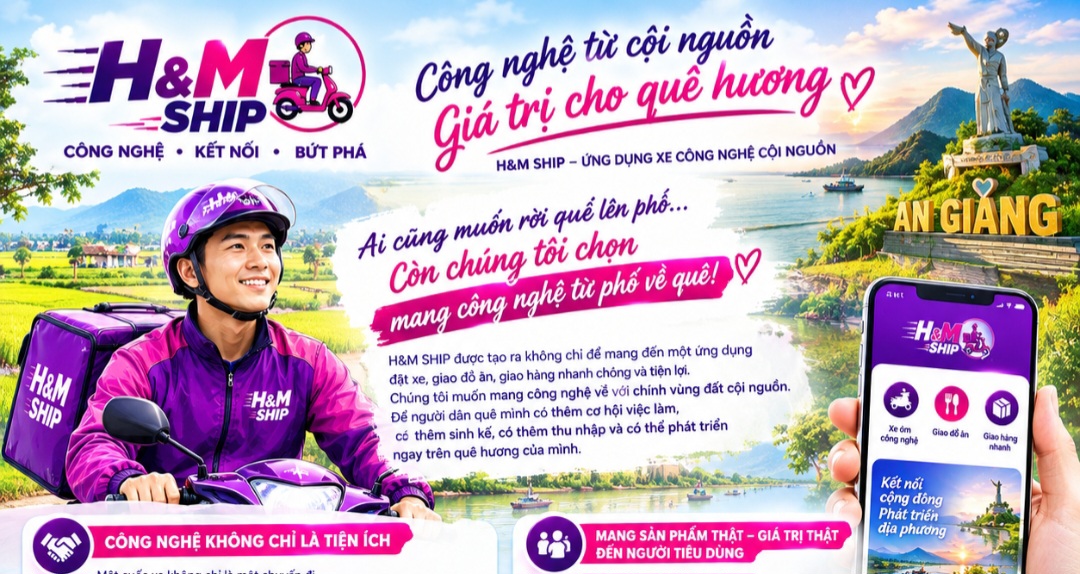 H&M Ship - Giao hàng nhanh, Kết nối mọi nơi