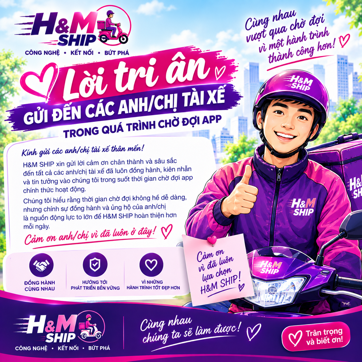 LỜI TRI ÂN SÂU SẮC